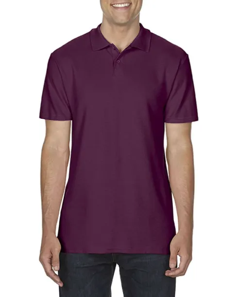  SOFTSTYLE® ADULT DOUBLE PIQUÉ POLO - Gildan Maroon