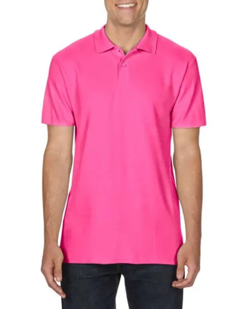  SOFTSTYLE® ADULT DOUBLE PIQUÉ POLO - Gildan Heliconia