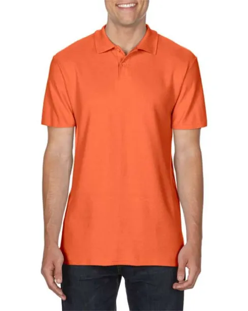  SOFTSTYLE® ADULT DOUBLE PIQUÉ POLO - Gildan Orange