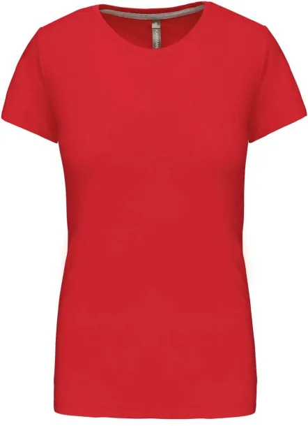  LADIES' SHORT SLEEVE CREW NECK T-SHIRT - Kariban Red