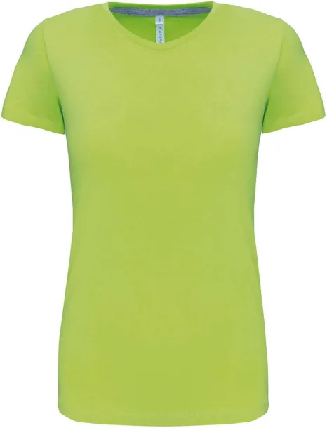  LADIES' SHORT SLEEVE CREW NECK T-SHIRT - Kariban Lime