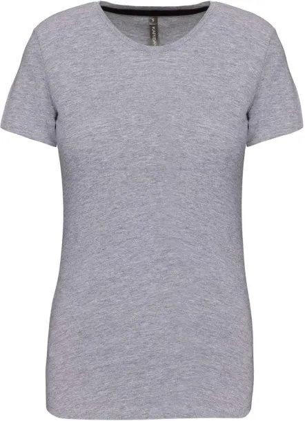  LADIES' SHORT SLEEVE CREW NECK T-SHIRT - Kariban Oxford Grey