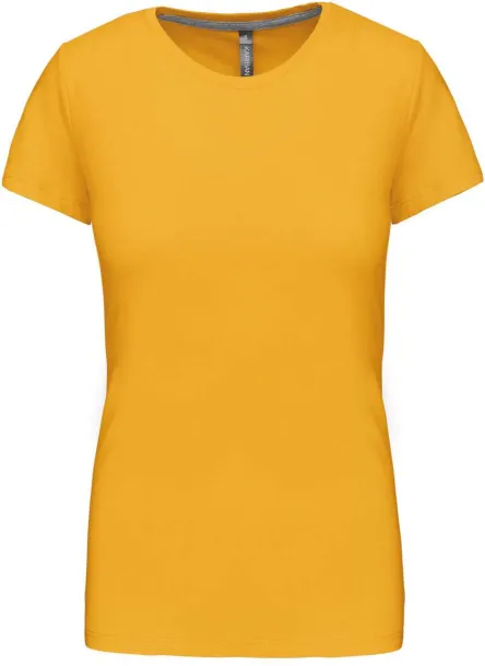  LADIES' SHORT SLEEVE CREW NECK T-SHIRT - Kariban Yellow