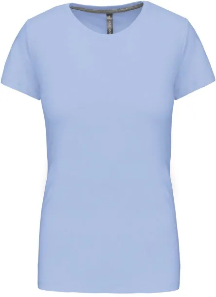  LADIES' SHORT SLEEVE CREW NECK T-SHIRT - Kariban Sky blue