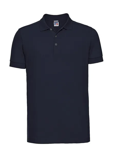  Men's Fitted Stretch Polo - Russell  French Navy