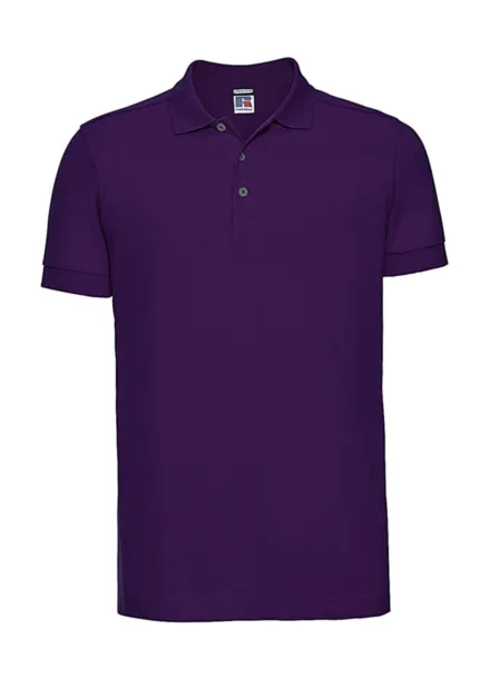  Men's Fitted Stretch Polo - Russell  Ultra Purple