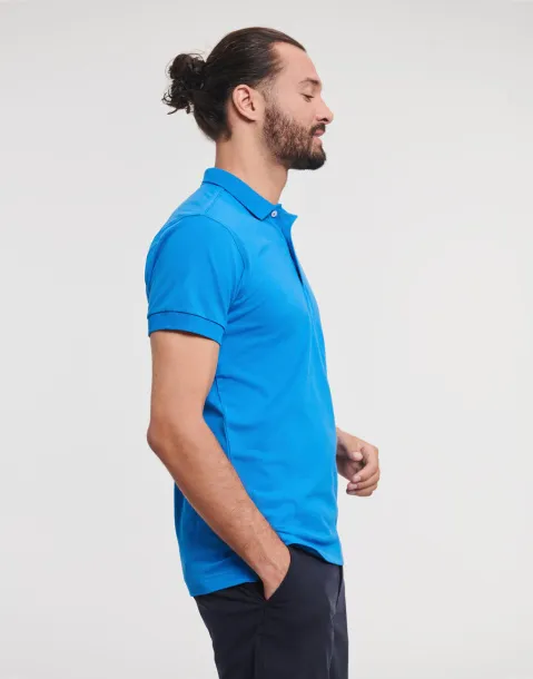  Men's Fitted Stretch Polo - Russell 