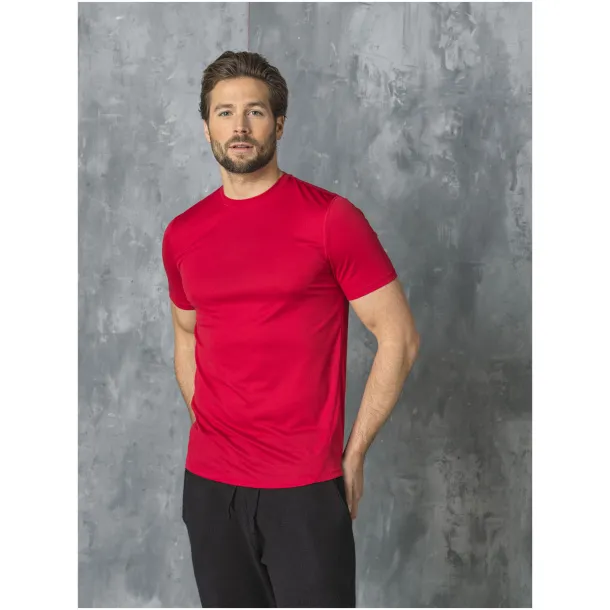 Kratos short sleeve men's cool fit t-shirt - Elevate Essentials Crna