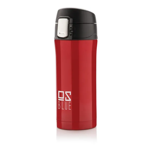  Easy lock vacuum mug - XD Collection Red Black