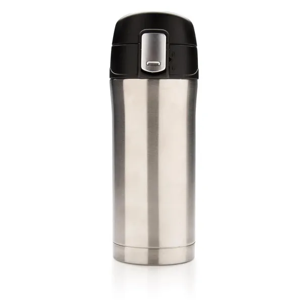  Easy lock vacuum mug - XD Collection Silver Black