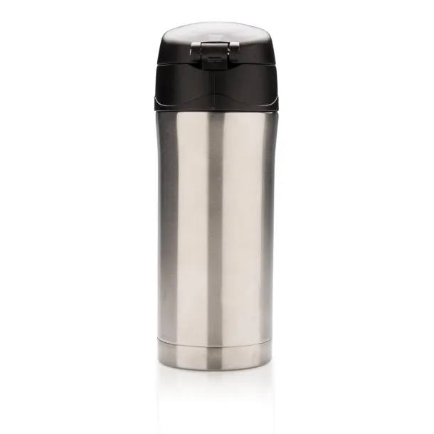  Easy lock vacuum mug - XD Collection Silver Black