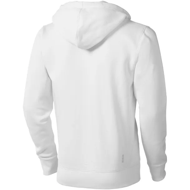 Arora hooded full zip sweater - Elevate Life White