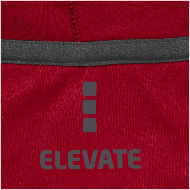 Arora hooded full zip sweater - Elevate Life Red