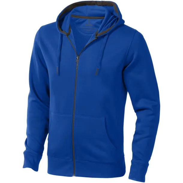 Arora hooded full zip sweater - Elevate Life Blue