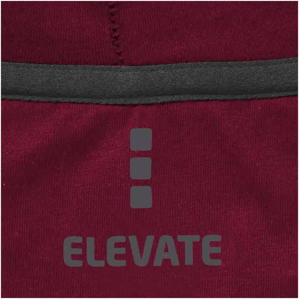 Arora hooded full zip sweater - Elevate Life Burgundy