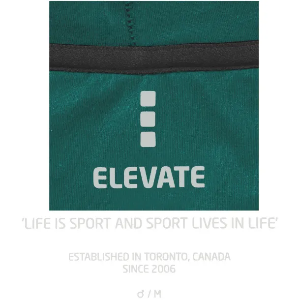 Arora majica s kapuljačom na patentno zatvaranje, 300 g/m2 - Elevate Life Šumski zelena