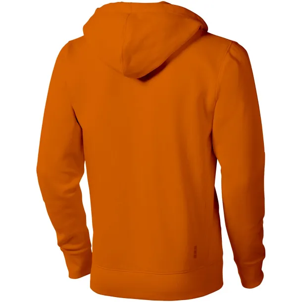 Arora hooded full zip sweater - Elevate Life Orange