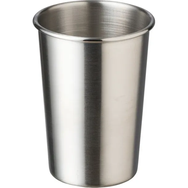  Metal mug 350 ml Srebrna