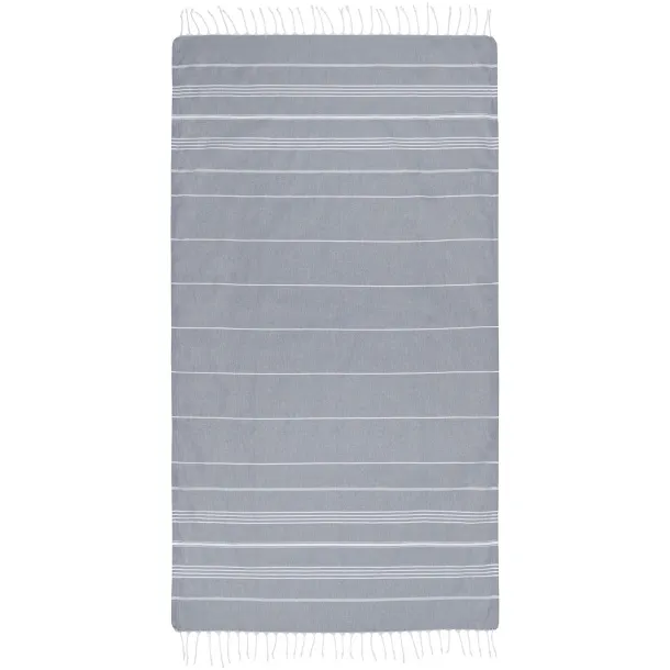 Anna 150 g/m² hammam cotton towel 100x180 cm - Unbranded Grey