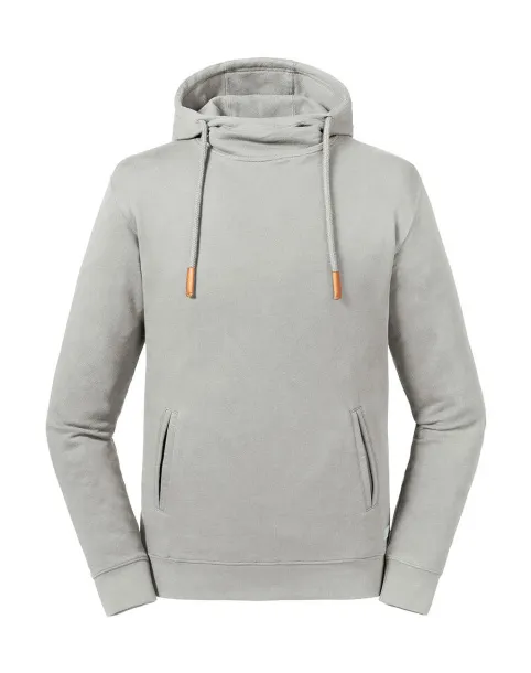  Hoodie od oganskog pamuka s visokim ovratnikom - Russell Pure Organic Stone