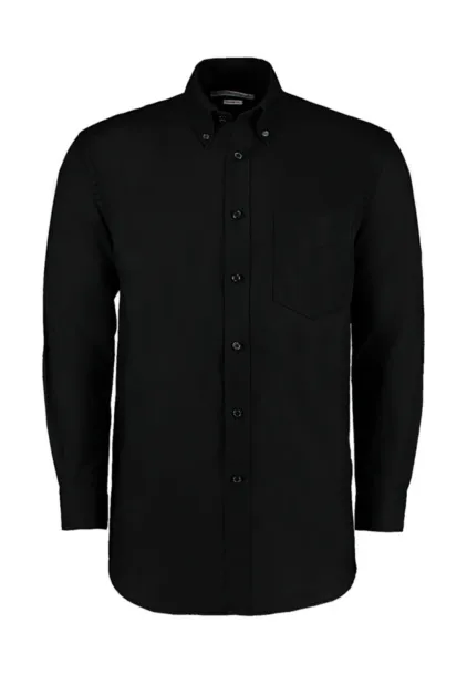  Classic Fit Workwear Oxford Shirt - Kustom Kit Black