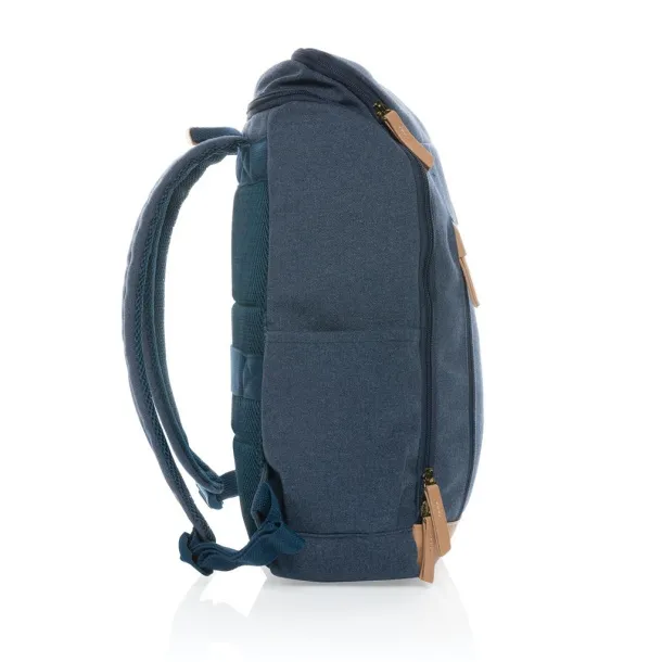  Impact AWARE™ 16 oz. rcanvas 15 inch laptop backpack - XD Collection Blue 