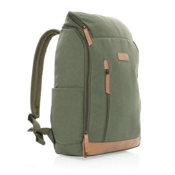  Impact AWARE™ 16 oz. rcanvas 15 inch laptop backpack - XD Collection 45533C 