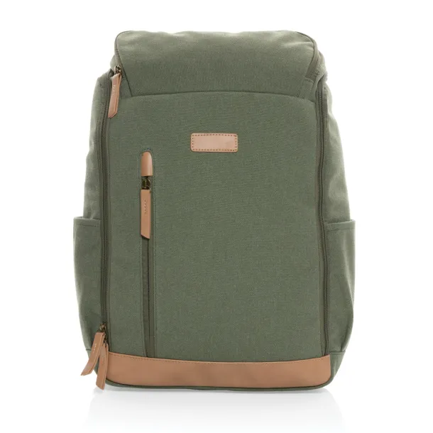  Impact AWARE™ 16 oz. rcanvas 15 inch laptop backpack - XD Collection 45533C 