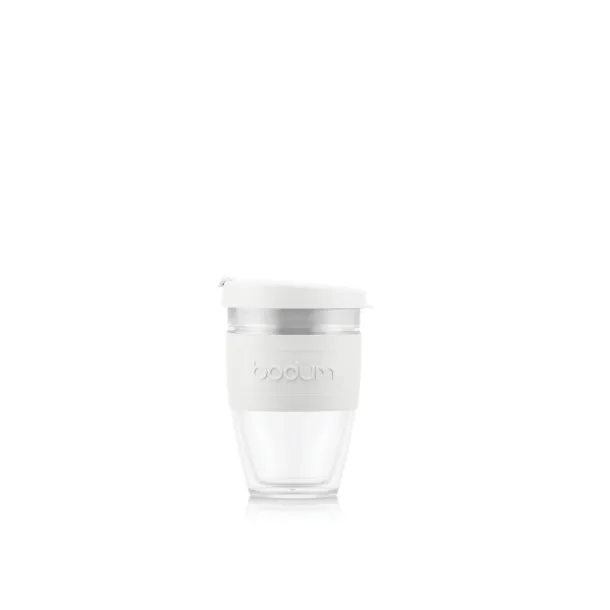 JOYCUP DOUBLE 250 putna šalica 250ml Bijela