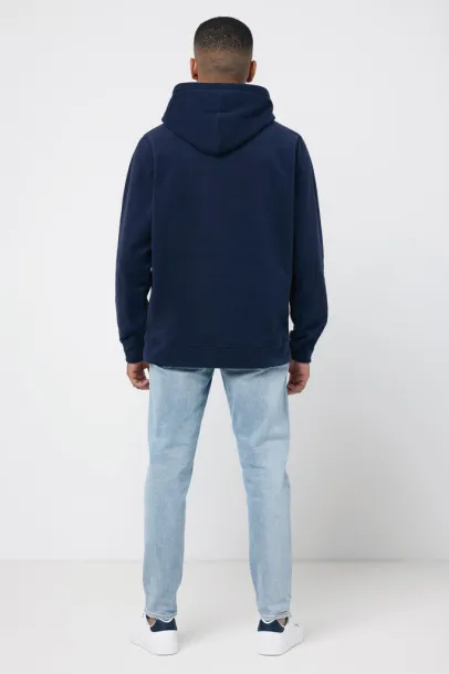  Iqoniq Trivor unisex mikroflis hoodie od recikliranog poliestera, 240 g/m² - iqoniq navy