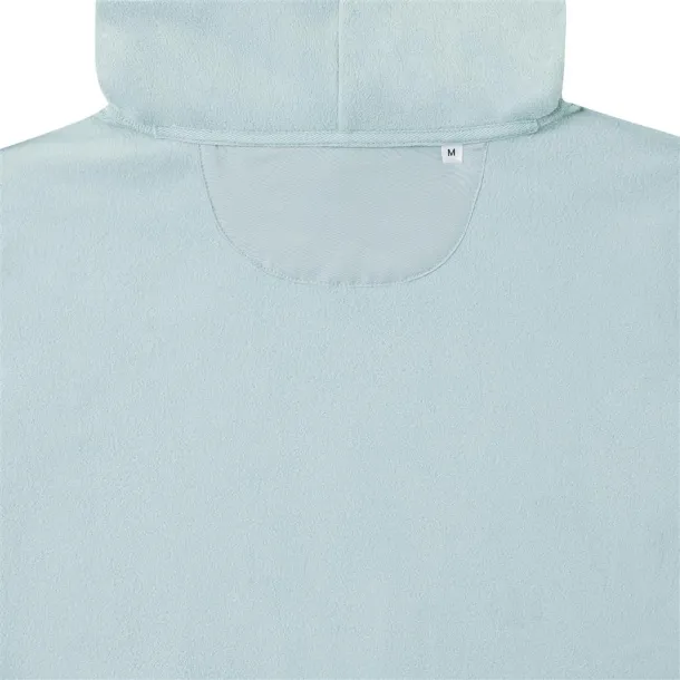  Iqoniq Trivor recycled polyester microfleece hoodie, storm grey - iqoniq 45533C 