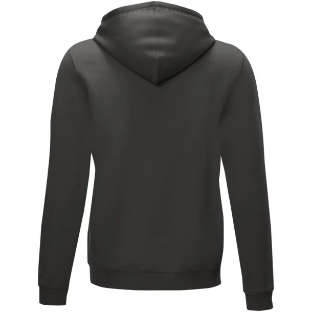 Ruby GOTS organska muška GRS reciklirana majica s kapuljačom na patentno zatvaranje, 280 g/m2 - Elevate NXT Storm grey