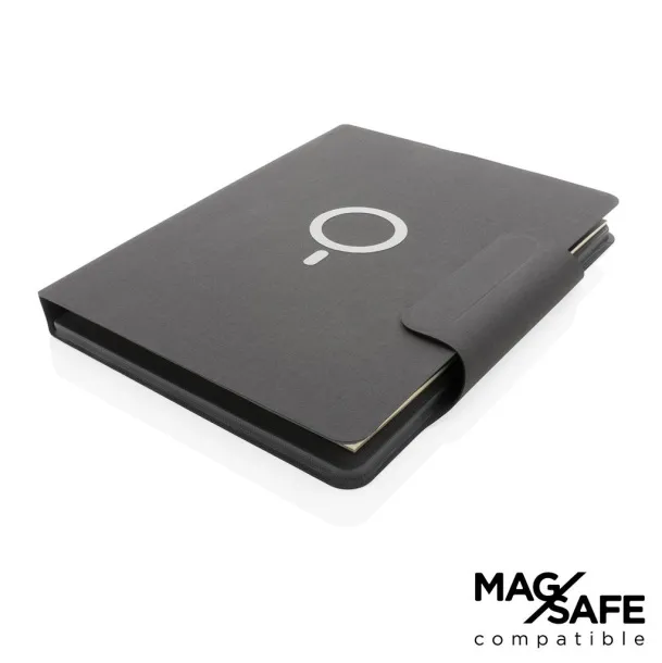  Artic Magnetic 10W - A4 mapa s bežičnim punjenjem - XD Xclusive Crna 