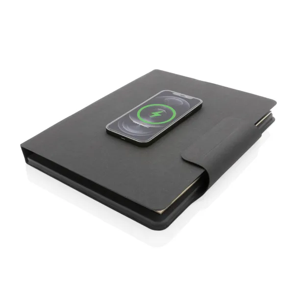  Artic Magnetic 10W - A4 mapa s bežičnim punjenjem - XD Xclusive Crna 