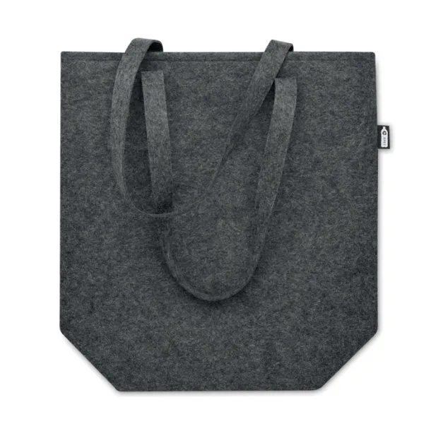 BAGLO RPET felt shopping bag stone grey