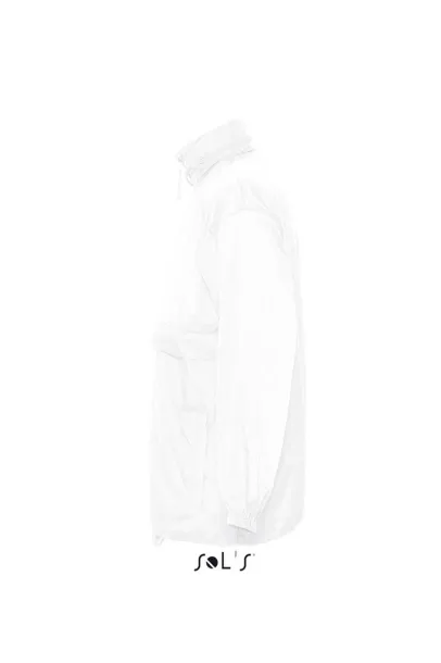  SOL'S SURF - UNISEX WATER REPELLENT WINDBREAKER - SOL'S White