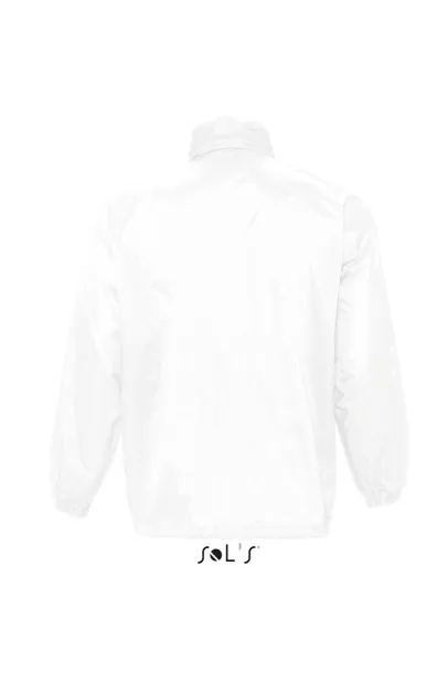 SOL'S SURF SOL'S SURF - UNISEX WATER REPELLENT WINDBREAKER - SOL'S White