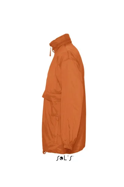 SOL'S SURF SOL'S SURF - UNISEX WATER REPELLENT WINDBREAKER - SOL'S Orange