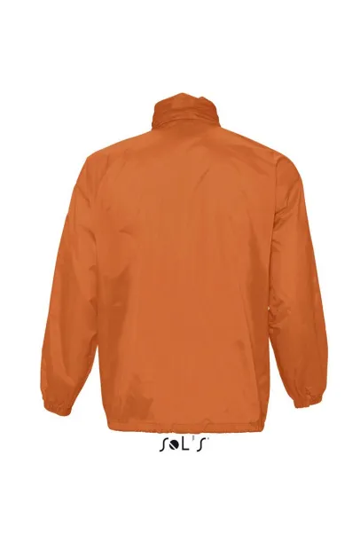 SOL'S SURF SOL'S SURF - UNISEX WATER REPELLENT WINDBREAKER - SOL'S Orange