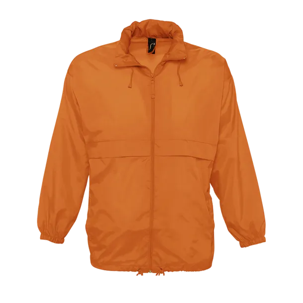 SOL'S SURF SOL'S SURF - UNISEX WATER REPELLENT WINDBREAKER - SOL'S Orange