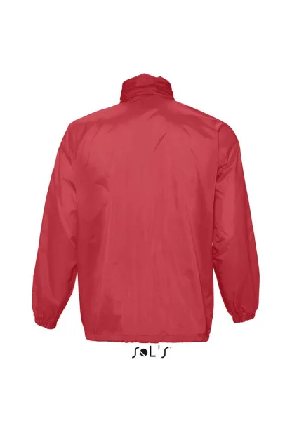 SOL'S SURF SOL'S SURF - UNISEX WATER REPELLENT WINDBREAKER - SOL'S Red