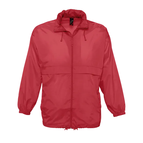 SOL'S SURF SOL'S SURF - UNISEX WATER REPELLENT WINDBREAKER - SOL'S Red