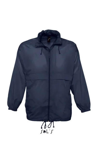 SOL'S SURF SOL'S SURF - UNISEX WATER REPELLENT WINDBREAKER - SOL'S Navy