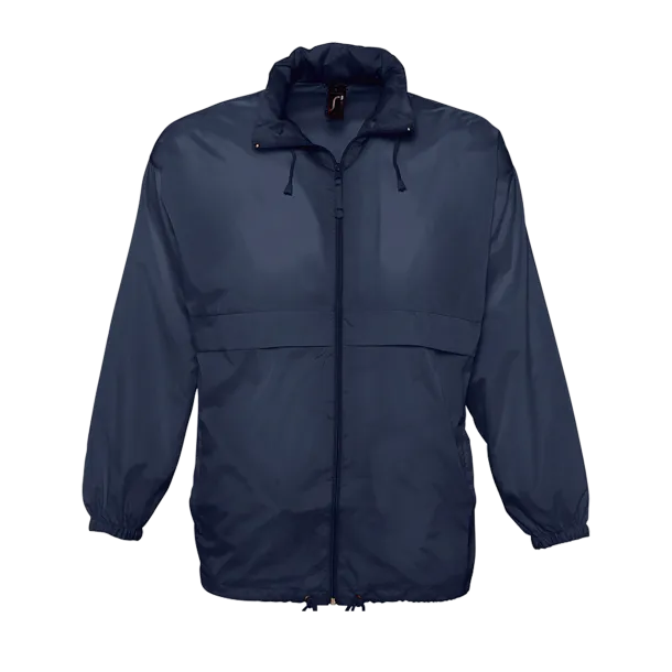 SOL'S SURF SOL'S SURF - UNISEX WATER REPELLENT WINDBREAKER - SOL'S Navy