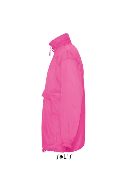 SOL'S SURF SOL'S SURF - UNISEX WATER REPELLENT WINDBREAKER - SOL'S Neon Pink 2