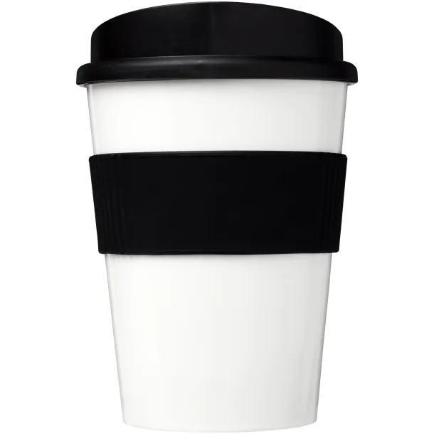Brite-Americano® Medio 300 ml tumbler with grip Solid black