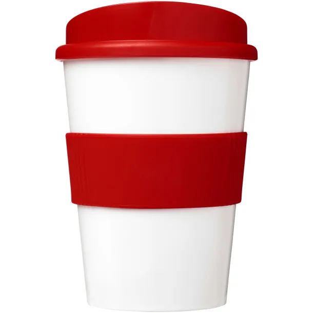 Brite-Americano® Medio 300 ml tumbler with grip Red