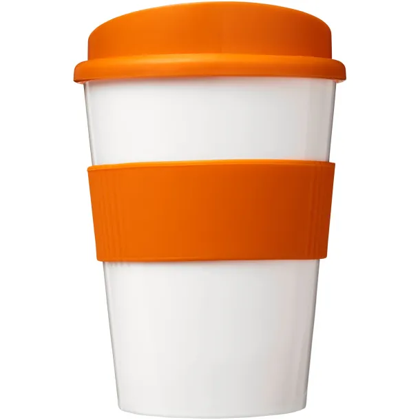 Brite-Americano® Medio 300 ml tumbler with grip Orange