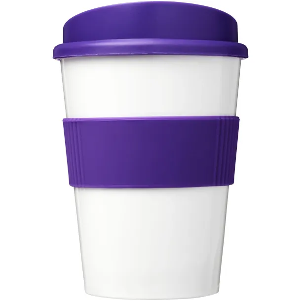 Brite-Americano® Medio 300 ml tumbler with grip Purple