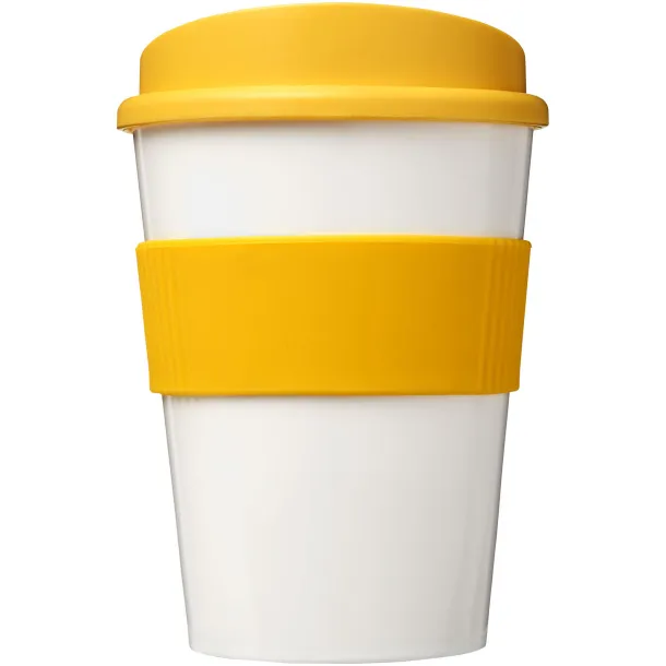 Brite-Americano® Medio 300 ml tumbler with grip Yellow